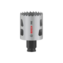 Bosch - 1x Crown Saw pro Multi Material Power Change Plus (per legno tenero, cartongesso, ø 43 mm, Accessori professionali per foratura)