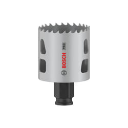 Bosch 1x Crown Saw PRO Multi Material Power Change Plus (per legno tenero, cartongesso, Ø 48 mm, foratura con accessori professionali)