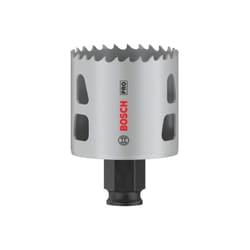 Bosch - 1x Crown Saw pro Multi Material Power Change Plus (per legno tenero, cartongesso, ø 51 mm, Accessori professionali per foratura)