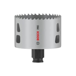 Bosch - 1x Crown Saw pro Multi Material Power Change Plus (per legno tenero, cartongesso, ø 73 mm, Accessori professionali per foratura)