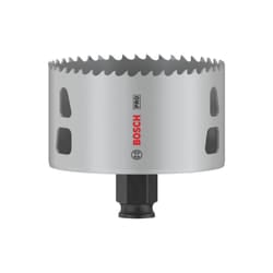 Bosch - 1x Crown Saw pro Multi Material Power Change Plus (per legno tenero, cartongesso, ø 83 mm, Accessori professionali per foratura)