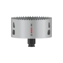 Bosch 1x Crown Saw PRO Multi Material Power Change Plus (per legno tenero, cartongesso, Ø 102 mm, Accessori professionali per foratura)