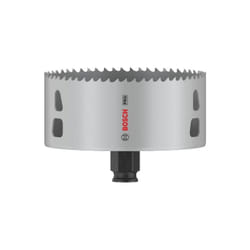 Bosch - 1x Crown Saw pro Multi Material Power Change Plus (per legno tenero, cartongesso, ø 108 mm, Accessori professionali per foratura)