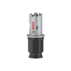 Bosch - 1x Sega de corona pro Lamiera Power Change Plus (per Lamiera de acciaio inox, Lamiera de acciaio, ø 16 mm, Accessori professionali Trapano)