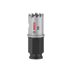Bosch - 1x Sega de corona pro Lamiera Power Change Plus (per Lamiera de acciaio inox, Lamiera de acciaio, ø 19 mm, Accessori professionali Trapano)