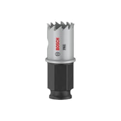Bosch - 1x Sega de corona pro Lamiera Power Change Plus (per Lamiera de acciaio inox, Lamiera de acciaio, ø 20 mm, Accessori professionali Trapano)