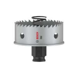 Bosch - 1x Sega de corona pro Lamiera Power Change Plus (per Lamiera de acciaio inox, Lamiera de acciaio, ø 64 mm, Accessori professionali Trapano)