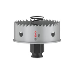Bosch - 1x Sega de corona pro Lamiera Power Change Plus (per Lamiera de acciaio inox, Lamiera de acciaio, ø 67 mm, Accessori professionali Trapano)