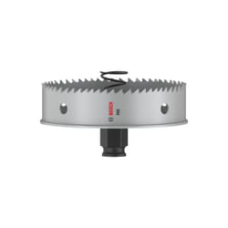 Bosch - 1x Sega de corona pro Lamiera Power Change Plus (per Lamiera de acciaio inox, Lamiera de acciaio, ø 102 mm, Accessori professionali foratura)