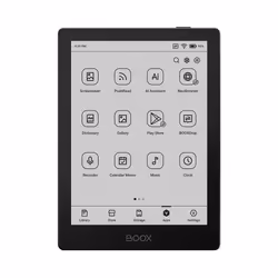 Onyx BOOX Go 6 Black, 15,2 cm (6"), E Ink Carta, 1448 x 1072 Pixel, CBR, CBZ, CHM, DOC, DOCX, DjVu, EPUB, FB2, FB2.ZIP, HTML, ...