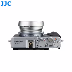 JJC LH-JX100 SILVER paraluce 4,9 cm Rotondo Argento - Vista aggiuntiva 5