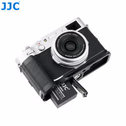 JJC HG-X100V astuccio per fotocamera digitale a batteria Impugnatura per macchina fotografica digitale Nero - Vista aggiuntiva 8