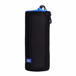 JJC NLP-28 custodia e copertura per obiettivi di fotocamere Nero, Blu Neoprene Custodia a sacchetto - Vista aggiuntiva 2