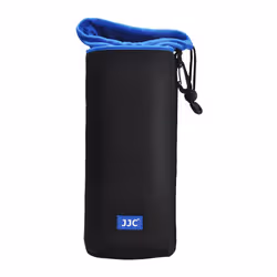 JJC NLP-28 custodia e copertura per obiettivi di fotocamere Nero, Blu Neoprene Custodia a sacchetto - Vista aggiuntiva 4