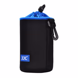 JJC NLP-15 custodia e copertura per obiettivi di fotocamere Nero, Blu Neoprene Custodia a sacchetto - Vista aggiuntiva 2