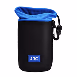 JJC NLP-15 custodia e copertura per obiettivi di fotocamere Nero, Blu Neoprene Custodia a sacchetto - Vista aggiuntiva 4