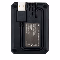 JJC DCH-LPE6 carica batterie Batteria per fotocamera digitale USB - Vista aggiuntiva 3