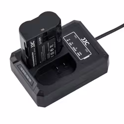 JJC DCH-ENEL15 carica batterie Batteria per fotocamera digitale USB - Vista aggiuntiva 8