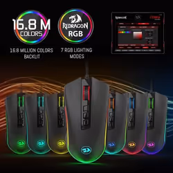 REDRAGON M711 COBRA mouse Gaming Mano destra USB tipo A Ottico 10000 DPI - Vista aggiuntiva 4
