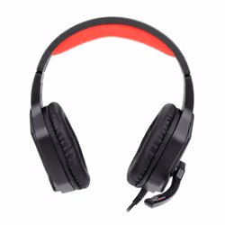 REDRAGON H220-LED cuffia e auricolare Cablato A Padiglione Gaming USB tipo A Nero, Rosso - Vista aggiuntiva 4