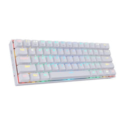 REDRAGON K530 RGB tastiera Gaming USB + Bluetooth QWERTY Inglese Bianco