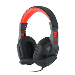 REDRAGON H120 cuffia e auricolare Cablato A Padiglione Gaming Nero, Rosso