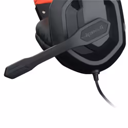 REDRAGON H120 cuffia e auricolare Cablato A Padiglione Gaming Nero, Rosso