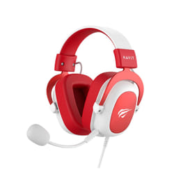 Havit 6950676214147 cuffia e auricolare Cuffie Cablato A Padiglione Gaming Rosso, Bianco