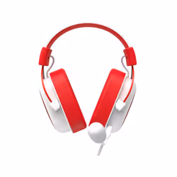 Havit 6950676214147 cuffia e auricolare Cuffie Cablato A Padiglione Gaming Rosso, Bianco - Vista aggiuntiva 4