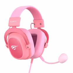 Havit 6950676215465 cuffia e auricolare Cuffie Cablato A Padiglione Gaming Rosa - Vista aggiuntiva 4