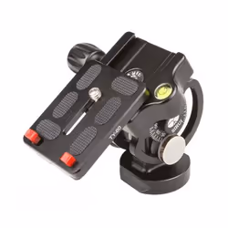 Sirui L-10 testa per treppiede Nero Alluminio 1/4" Pan - Vista aggiuntiva 4