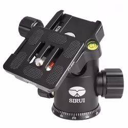 Sirui G-20KX testa per treppiede Nero Alluminio 1/4" Palla (forma)