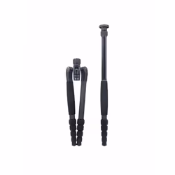 Sirui A-1205+Y-11 treppiede Videocamera portatile 3 gamba/gambe Nero