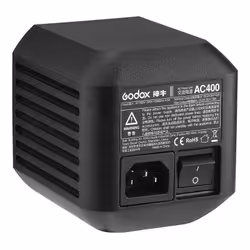 Godox AD400Pro adattatore e invertitore Interno Nero - Vista aggiuntiva 2