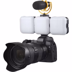 Godox LED6R flash per fotocamera Flash per videocamera Nero - Vista aggiuntiva 7
