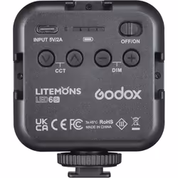 Godox LED6BI illuminazione continua per studio fotografico 6 W - Vista aggiuntiva 4