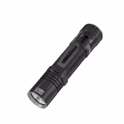 Nitecore EDC33, Torcia a mano, Nero, Alluminio, Acciaio inox, Pulsanti, IP68, LED
