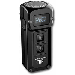 Nitecore - Tup Mini torcia – 1000 lumen led – Portachiavi con display oled – Batteria ricaricabile 54 g e 7 cm 5 modalità