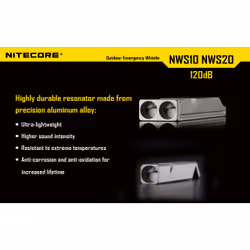 Nitecore NWS10 fischietto di emergenza - Vista aggiuntiva 4