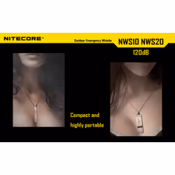 Nitecore NWS10 fischietto di emergenza - Vista aggiuntiva 5