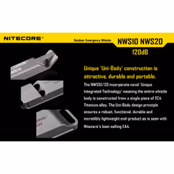 Nitecore NWS10 fischietto di emergenza - Vista aggiuntiva 7