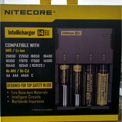 Caricabatteria Li-Ion Intelli Charge i4eu [Classe di efficienza energetica a] - Nitecore