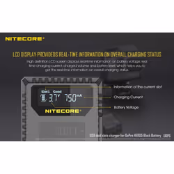 Nitecore UGP5 carica batterie Batteria per fotocamera digitale dC - Vista aggiuntiva 8