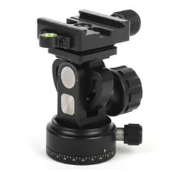 Sunwayfoto DT-02D50 testa per treppiede Nero Alluminio 3/8" Palla (forma)