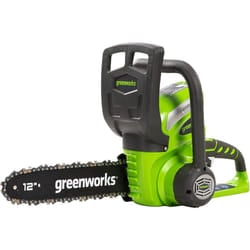 Greenworks - G40CS30 Motosega a Batteria, Lunghezza Barra 30cm, Velocità Catena 4,2m/s, 3,7kg, Auto-Lubrificante, senza Batteria 40V e