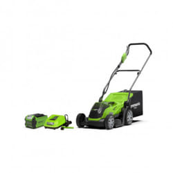 Greenworks - Falciatrice 40V - Taglio di 35cm - 1 batteria 2,0Ah - 1 caricatore - G40LM35K2