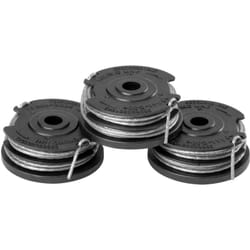 Greenworks Bobina a Doppio Filo 2926107, Diametro Del Filo Da 1.65mm, 4.8m Di Cavo per Bobina, 3 Pezzi Inclusi per Greenworks 40V Tagliabordi G40LT