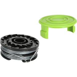 Greenworks - 6m di Filo a Bobina per Tagliabordi 40V a Doppio Filo con Protezione, Diametro del Filo di 2mm, per G40LT G40LTK2 G40LTK2x