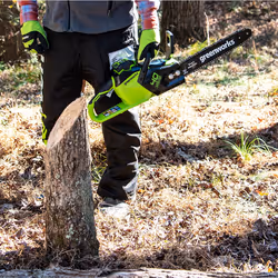 Greenworks GD40CS15 Nero, Verde - Vista aggiuntiva 4