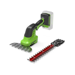 Greenworks - Cesoie per prato e cespugli 2-in-1 24V Senza batteria o caricatore - G24SHT